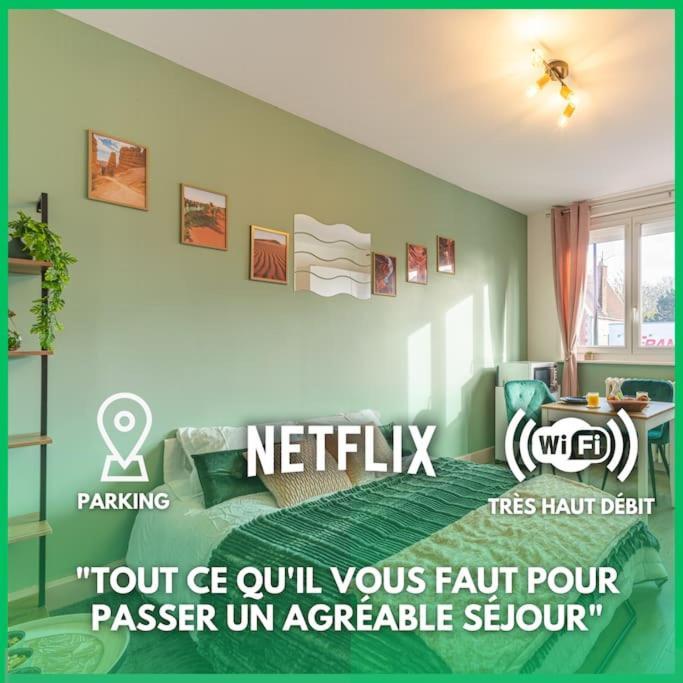 Le Refuge - Netflix I Wifi Haut Debit I Parking - Confort & Cosy Valenciennes Exterior foto